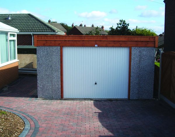 Flat-Roof-14ft-wide-concrete-garage