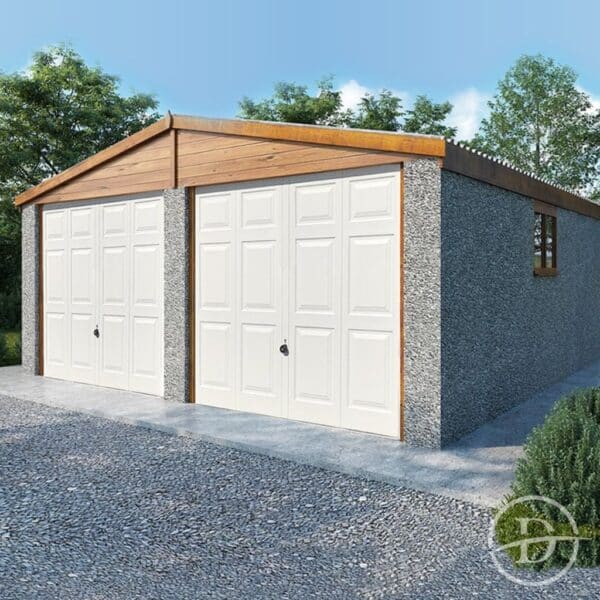 premier apex roof double garage